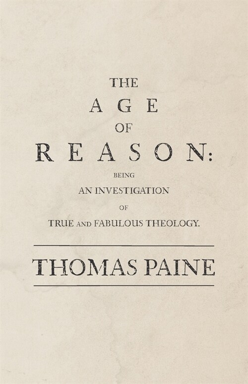 The Age of Reason (Paperback)