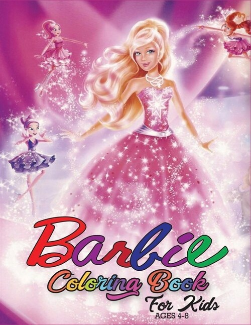 Barbie Coloring Book for Kids Ages 4-8: Barbie Princes Coloring Book With illustration For Kids Ages 4-8 (Paperback)