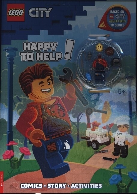 LEGO® City: Happy to Help! Activity Book (with Harl Hubbs minifigure) (Paperback)