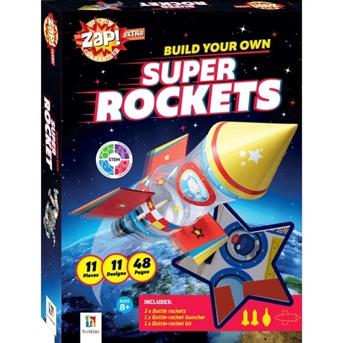 Zap! Extra: Build Your Own Super Rockets (Kit, 3 ed)