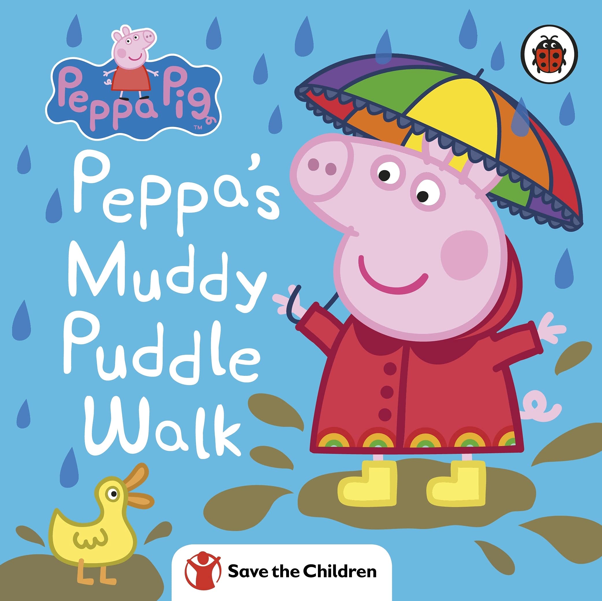 Peppa Pig: Peppas Muddy Puddle Walk (Save the Children) (Board Book)