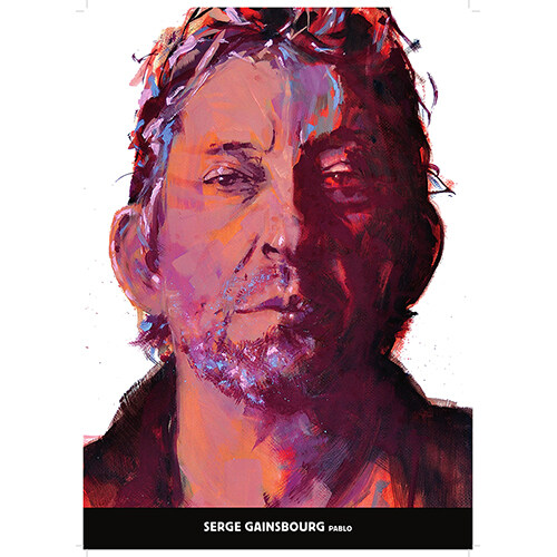 [굿즈] 포스터 : 갱스부르그 SERGE GAINSBOURG [50*70]