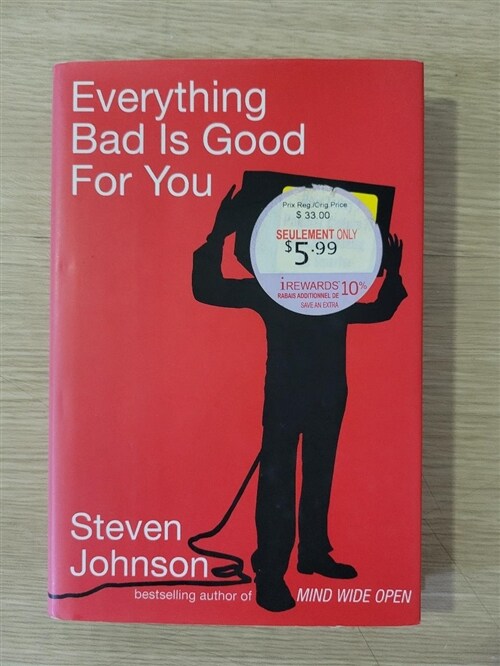 [중고] Everything Bad Is Good for You: How Today‘s Popular Culture Is Actually Making Us Smarter (Hardcover, 1st)