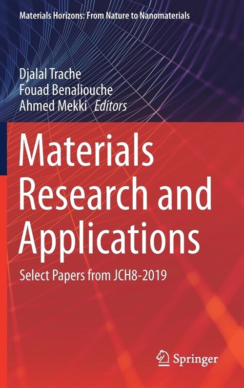 Materials Research and Applications: Select Papers from Jch8-2019 (Hardcover, 2021)