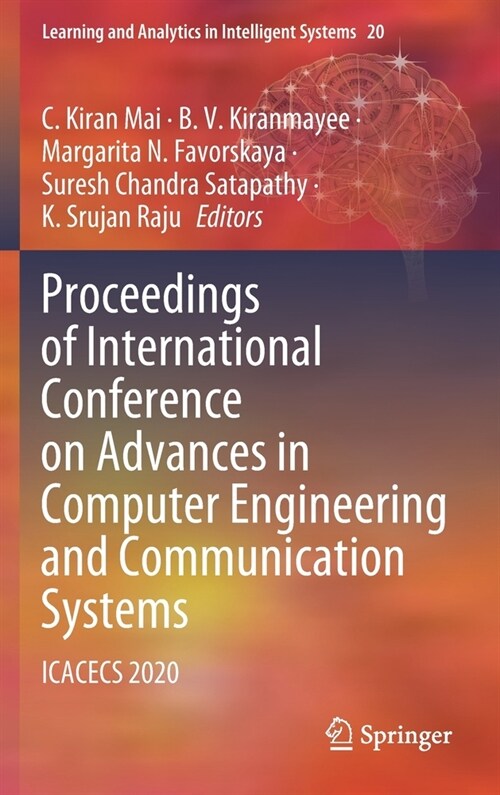 Proceedings of International Conference on Advances in Computer Engineering and Communication Systems: Icacecs 2020 (Hardcover, 2021)