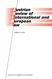 Austrian review of international and European law. vol.14 (2009)