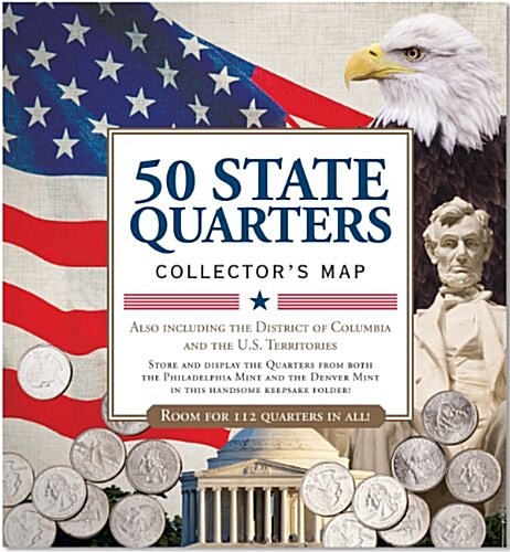 50 State Quarters Map (Folded)