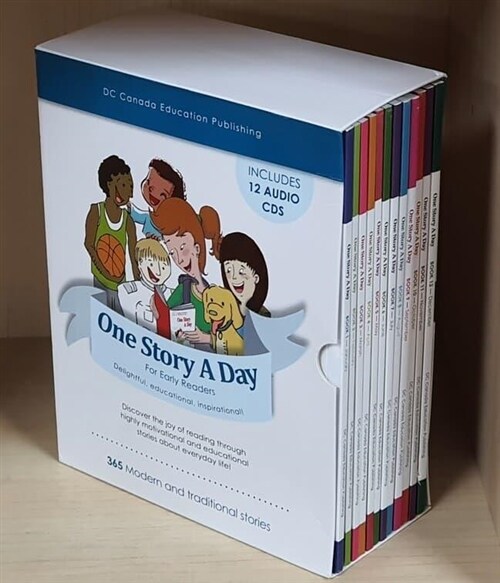 [중고] [One Story A Day For Early Readers] 원스토리어데이 365일 매일매일 한가지 이야기 (Paperback 12권 + Audio CD 12장)