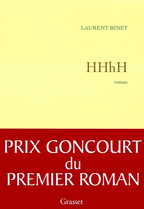 HHhH (Prix Goncourt du premier roman 2010) (Litterature Francaise) (Paperback)