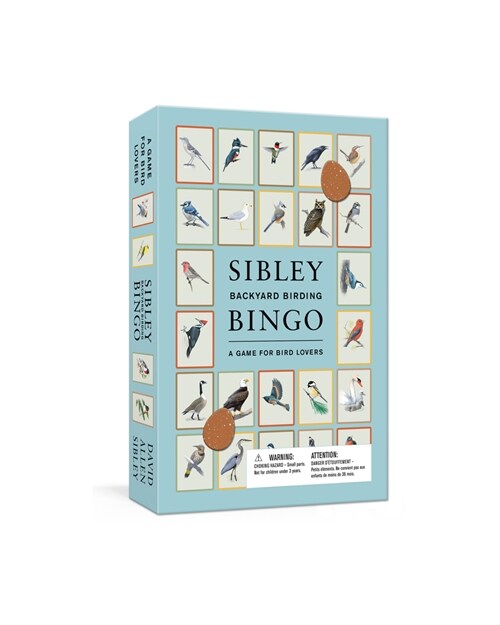 Sibley Backyard Birding Bingo: A Game for Bird Lovers: Board Games (Board Games)