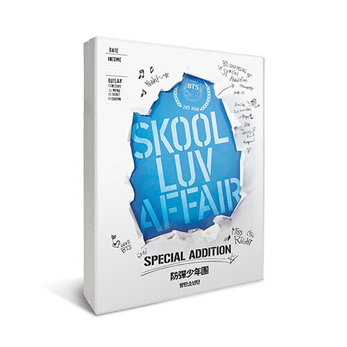 [중고] 방탄소년단 - Skool Luv Affair Special Addition [CD+2DVD][재발매]