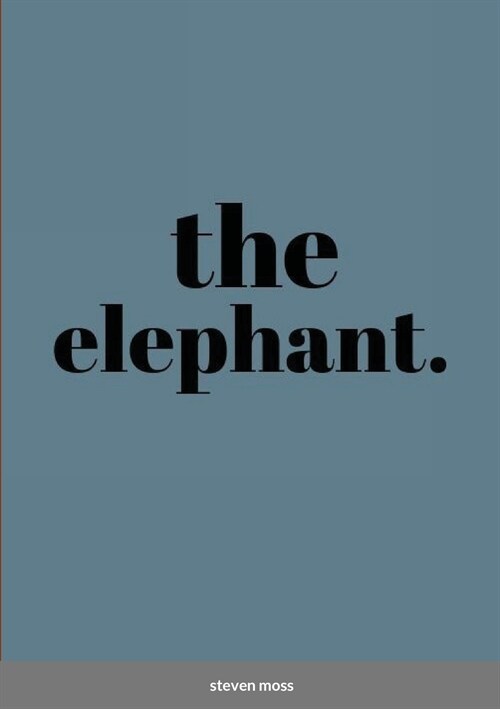 the elephant. (Paperback)