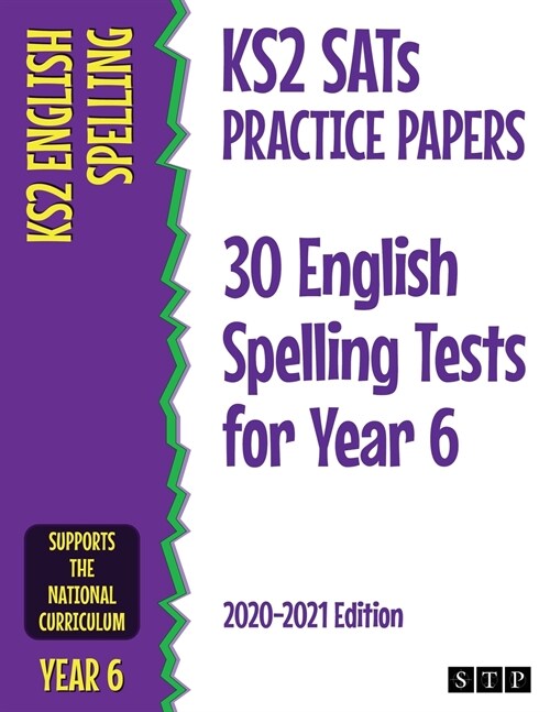 KS2 SATs Practice Papers 30 English Spelling Tests for Year 6 (Paperback)