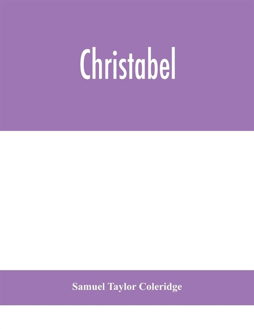 Christabel (Paperback)