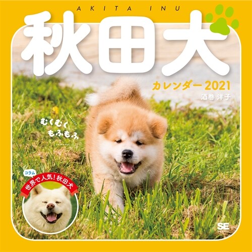 むくむくもふもふ秋田犬カレンダ- (2021)
