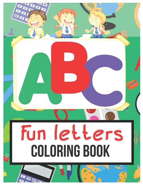 ABC Fun Letters Coloring Book (Paperback)