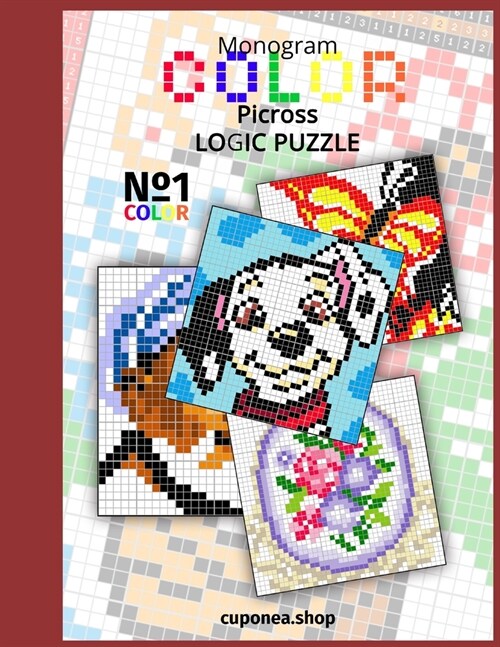 Monogram Color: Picross LOGIC PUZZLE (Paperback)