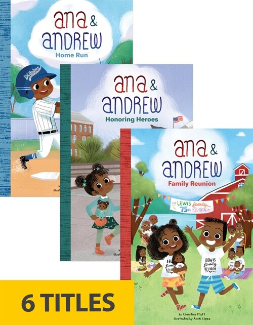 Ana & Andrew Set 3 (Set of 6) (Paperback)