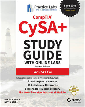 Comptia Cysa+ Study Guide with Online Labs: Exam Cs0-002 (Paperback, 2nd Edition)