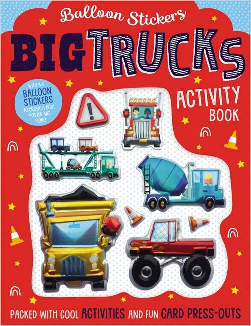 Big Trucks Activity Book (Paperback)