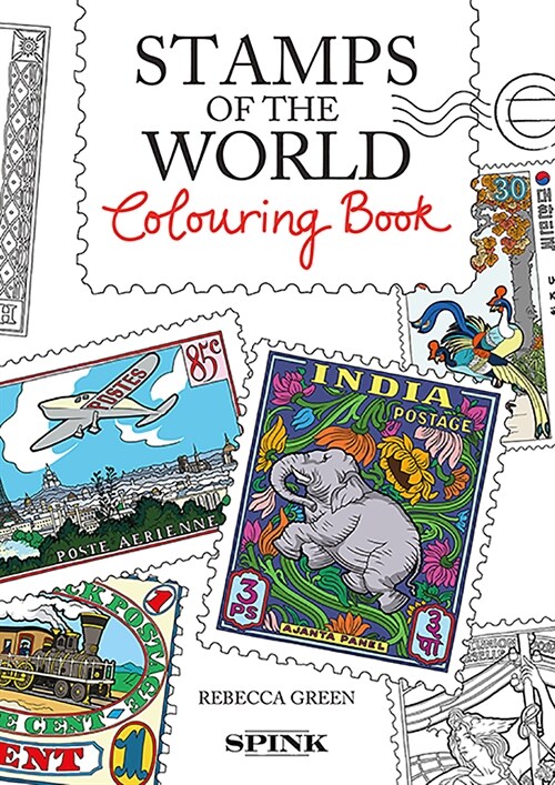 The Stamps of the World Colouring Book (Paperback)