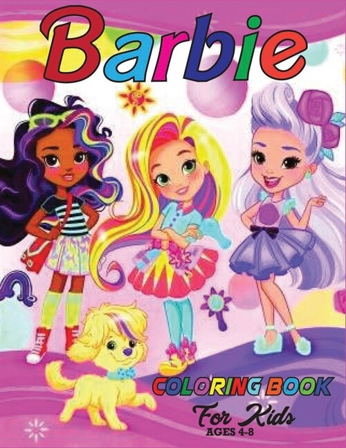 Barbie Coloring Book for Kids Ages 4-8: Great Coloring Book For Kids (Ages 4-8) (Paperback)