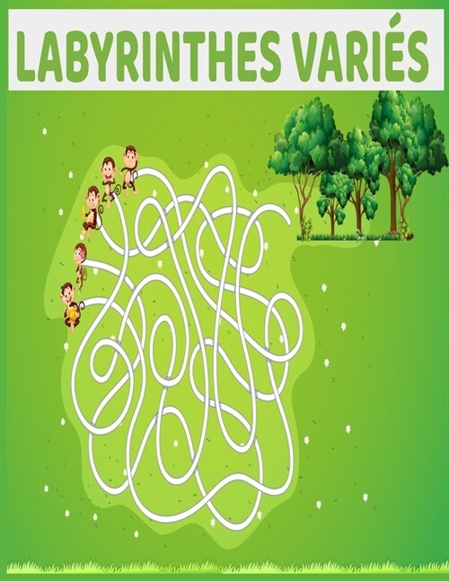 labyrinthes vari?: Cahier dactivit? pour enfants, Jeux de labyrinthes pour enfants d? 5 ans Livre broch? (Paperback)