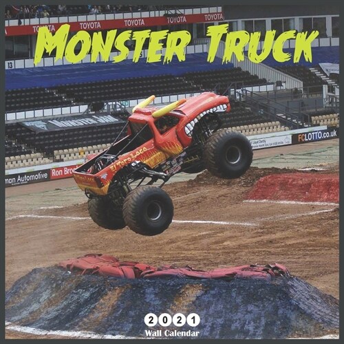 Monster Truck: 2021 Wall Calendar 16 Months (Paperback)