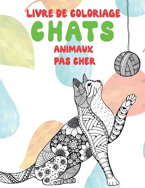 Livre de coloriage - Pas cher - Animaux - Chats (Paperback)