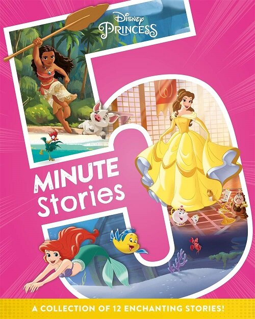Disney Princess 5 Minute Stories (Hardcover)