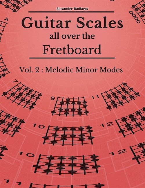 Guitar Scales all over the Fretboard: Vol. 2: Melodic Minor Modes (Paperback)