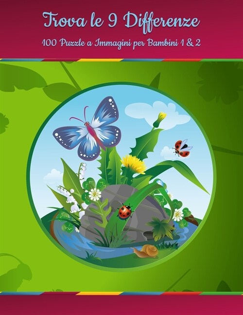 Trova le 9 Differenze - 100 Puzzle a Immagini per Bambini 1 & 2 (Paperback)