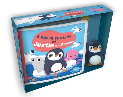 A Day in the Life of Justin the Penguin (box edition) (Bath Book)