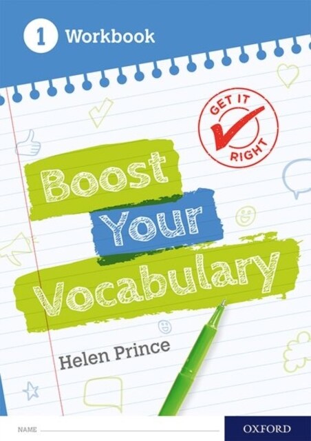 Get It Right: Boost Your Vocabulary Workbook 1 (Pack of 15) (Paperback, 1)