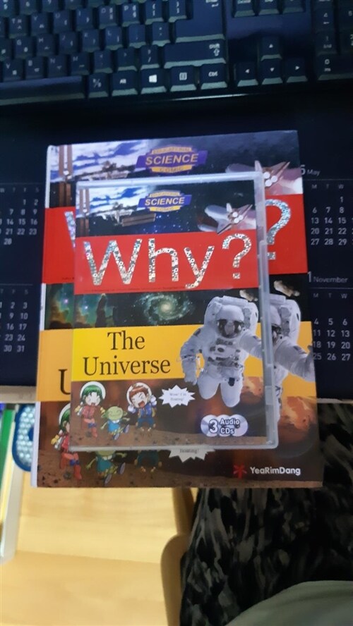 [중고] why? universe 세트(책1권 cd 2장)