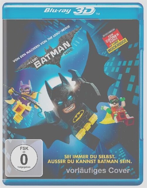 The LEGO Batman Movie 3D, 1 Blu-ray (Blu-ray)