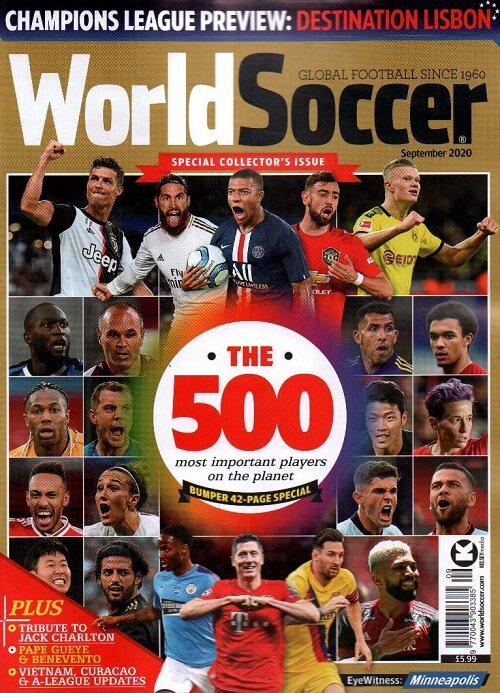 World Soccer (월간 영국판): 2020년 9월호