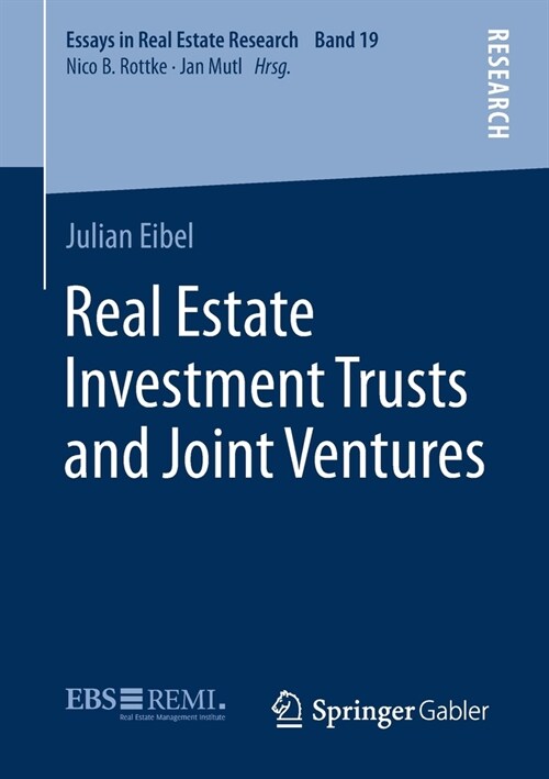 Real Estate Investment Trusts and Joint Ventures (Paperback)
