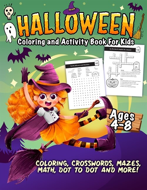 Coloring and Activity Book - Halloween Edition (Paperback)