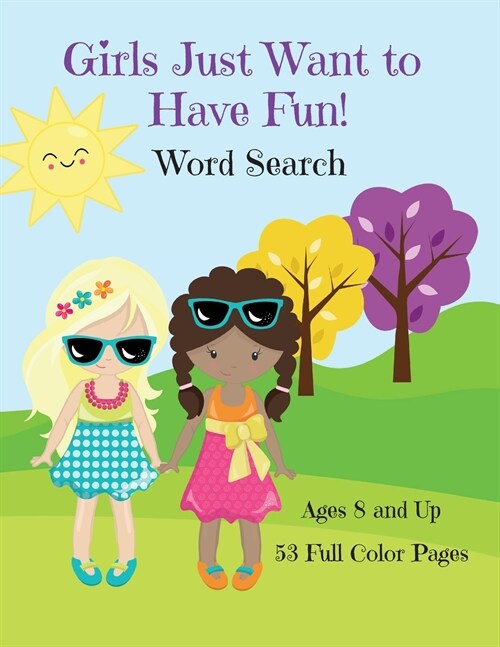 Girls Just Want To Have Fun Word Search Activity Book (Paperback)