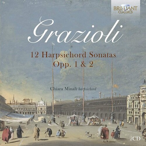 [수입] 그라치올리 : 12 하프시코드 소나타 Op.1 & 2 [2CD]