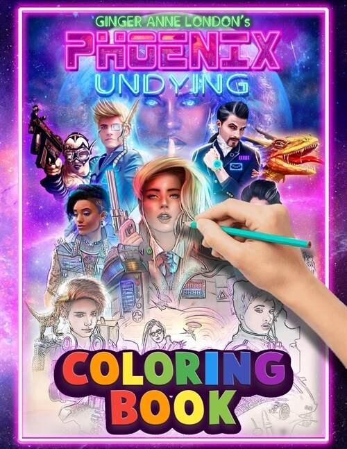 Phoenix Undying Coloring Book (Paperback)