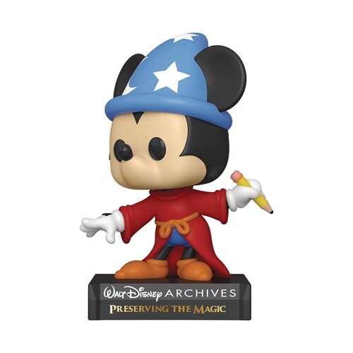 Pop Disney Archives Sorcerer Mickey Vinyl Figure (Other)