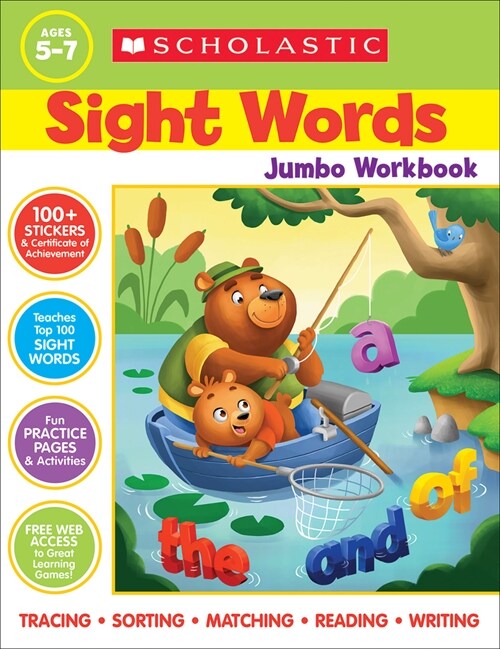 Scholastic Sight Words Jumbo Workbook (Paperback)