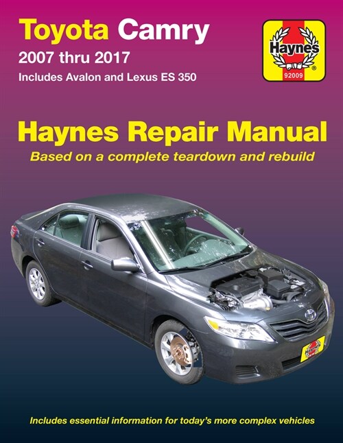 Toyota Camry, Avalon & Lexus Es 350 2007-17 (Paperback)