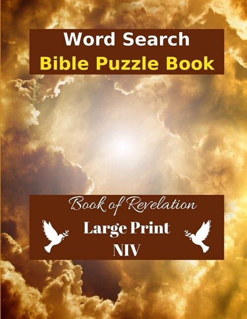 Word Search Bible Puzzle: Book of Revelation in Large Print NIV (Paperback)