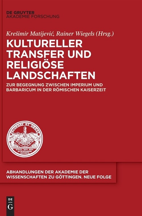 Kultureller Transfer und religi?e Landschaften (Hardcover)