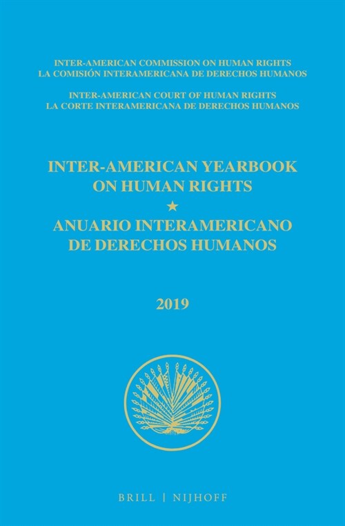 Inter-American Yearbook on Human Rights / Anuario Interamericano de Derechos Humanos, Volume 35 (2019) (2 Volume Set) (Hardcover)