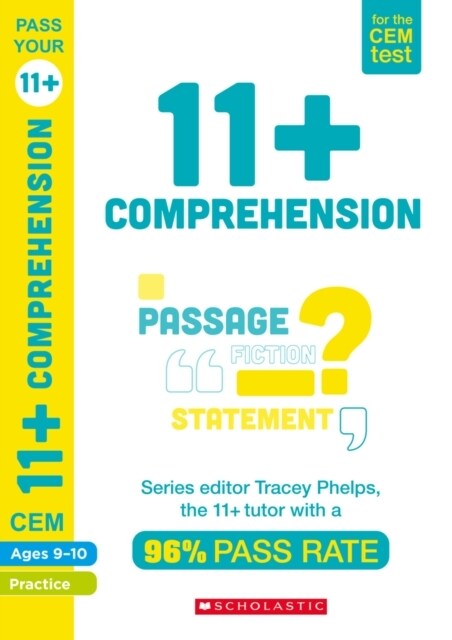 11+ English Comprehension Practice and Assessment for the CEM Test Ages 09-10 (Paperback)