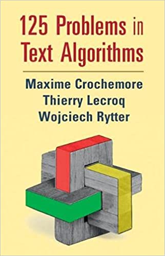 125 Problems in Text Algorithms : with Solutions (Hardcover)